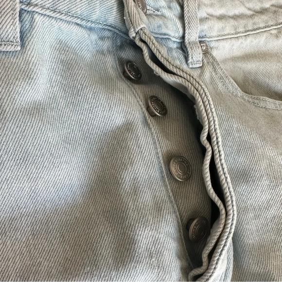 We The Free Distressed Tidal Wave Going Rogue Denim Skirt size 28 - Picture 6 of 6